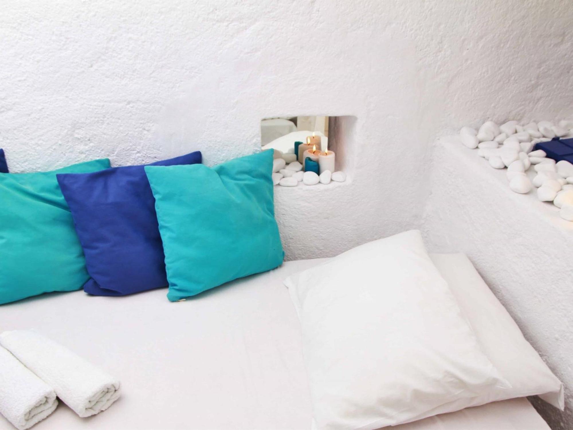Blu Bianco Cave House By Sv Vila Oia Quarto foto